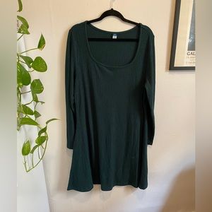 Gorgeous Green Sweater Dress